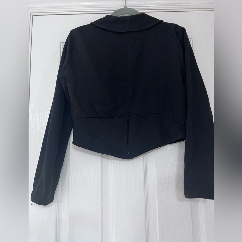 Vintage Grommet and Stud Crop Blazer - Picture 2 of 3